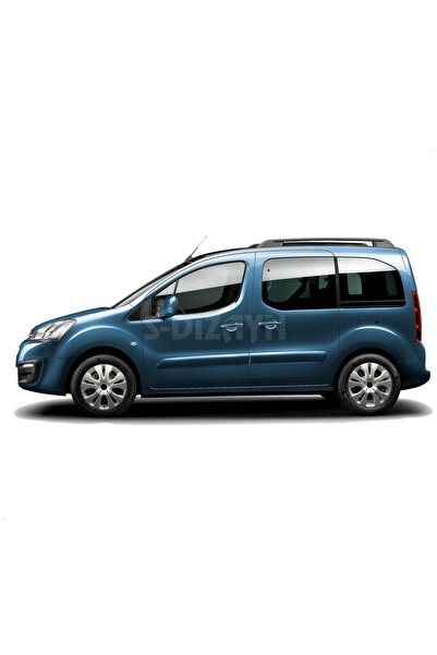 S Dizayn S-Dizayn Peugeot Partner Tepee Krom Cam Çıtası 2 Prç 2008-2018 6915060