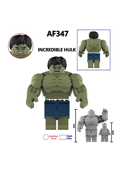 Choice5 AF347 Marvel Hulk Action Figure Model, Bricks, Armored Beasts Lizard ...