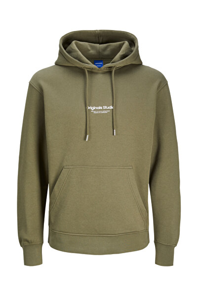 Jack & Jones Jack&Jones 12241687 Jorvesterbro Sweat Hood Men's Sweat Shirt Kh...