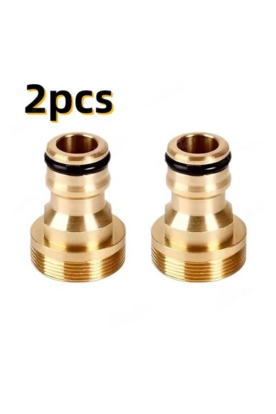 Choice 2PC 1/2/5PCS Universal Brass Tap Kitchen Adapters Faucet Watering Gard...