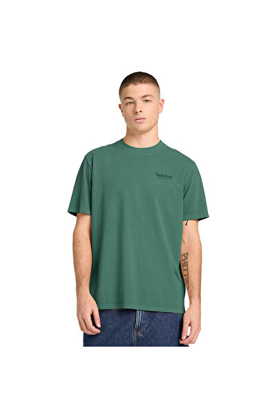Timberland ΑΝΘΕΚΤΙΚΟ ΑΘΛΗΤΙΚΟ T-SHIRT ΜΕ ΓΡΑΦΙΚΟ ΣΧΕΔΙΟ TB0A5MU6A6X-A6X Πεύκο