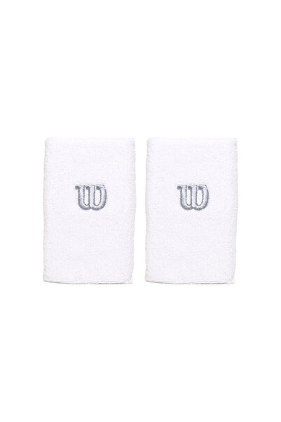 Wilson Εξαιρετικά φαρδύ λουράκι καρπού W WR733516-WH/WH/T Λευκό