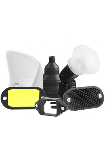 Selens Kit cu 7 accesorii magnetice pentru blitz speedlite