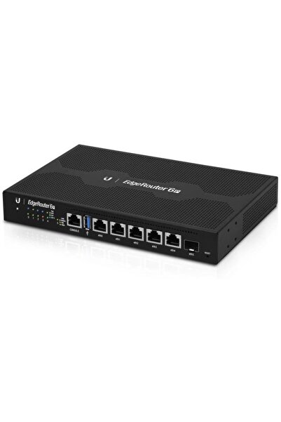 Ubiquiti Router EdgeRouterв„™ 6P ER-6P, 5 porturi Gigabit, PoE