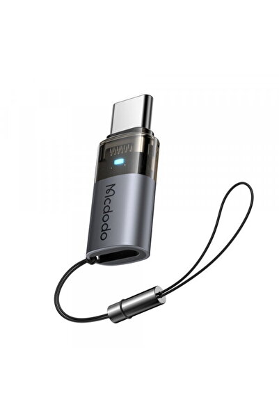 Mcdodo Adaptor Date si Incarcare Lightning - USB-C OT-7610, Negru
