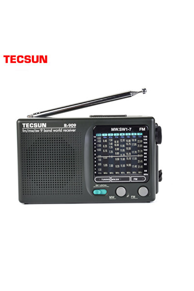 Choice R-909 Tecsun R-909 AM FM SW Portable Radio 9-Band Reception 360 Rotata...
