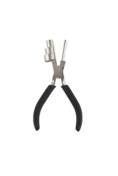 Choice black Pliers Big Head Three Section Flat Mouth Round Mouth Pliers Mini...