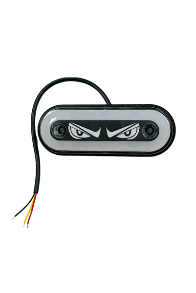choice2 White High Visibility 12V/24V LED Side Markers Flashing And Constant ...
