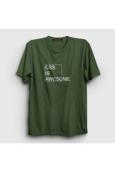 Presmono Unisex Khaki CSS je sjajan softver za programere i inženjere T-shirt...