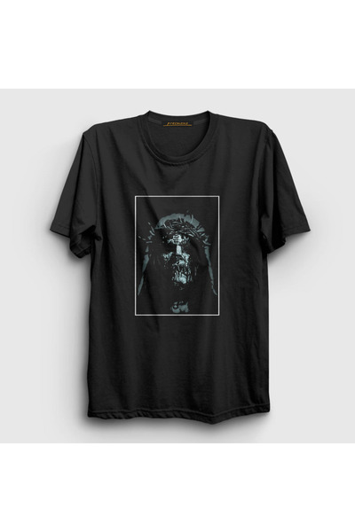 Presmono Unisex Siyah Joey Jordison Slipknot T-shirt 350107tt