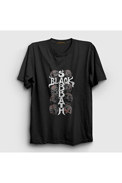 Presmono Μπλουζάκι Unisex Black Skulls Black Sabbath 18130tt