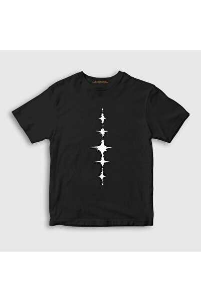 Presmono Unisex Kids Black Tacet Mark Wuthering Waves T-Shirt 619081Tt