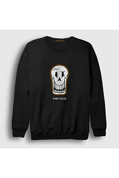 Presmono Unisex crna Undertale papyrus majica - 31980tt