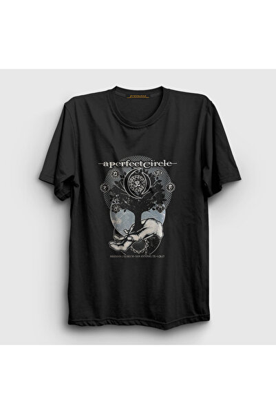 Presmono Unisex crna San Antonio A Perfect Circle T-shirt - 455750tt