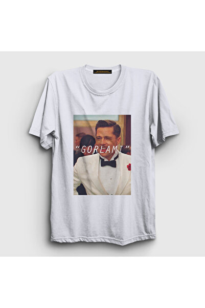 Presmono Unisex White Gorlami Brad Pitt Inglourious Basterds T-Shirt 577790Tt