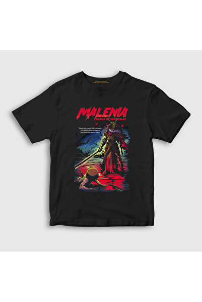 Presmono Unisex Παιδικό μαύρο μπλουζάκι Malenia Blade Of Miquella Elden Ring ...