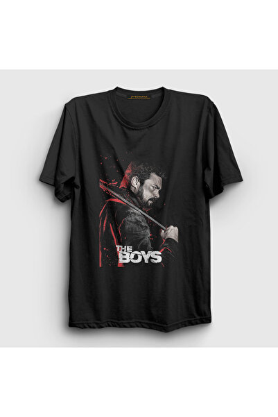 Presmono Unisex Black Crowbar Billy Butcher the Boys T-Shirt 457942Tt