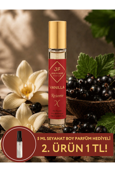 EXTRADOSE FEMME | VANILLA RESERVE X - VANİLYA PUDRALI KOKULU SEYAHAT BOY 25ML EDP KADIN PARFÜM