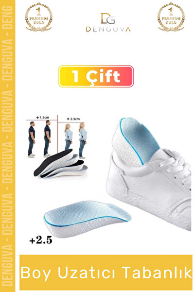Denguva #Tabanlık Boy Uzatan Ortopedik Ergonomik Hafif EVA Yastıklamalı Uzatı...
