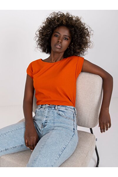 Basic Feel Good Dark Orange Cotton Cotton