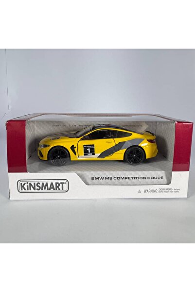 Kinsmart BMW M8 Competition Coupe Çek Bırak 1/36 Model Araba