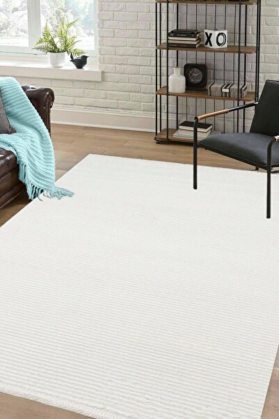 SULTAN HALI Crown 4010 BEYAZ Seri Makine Dokuma Taban Modern Salon Halısı |