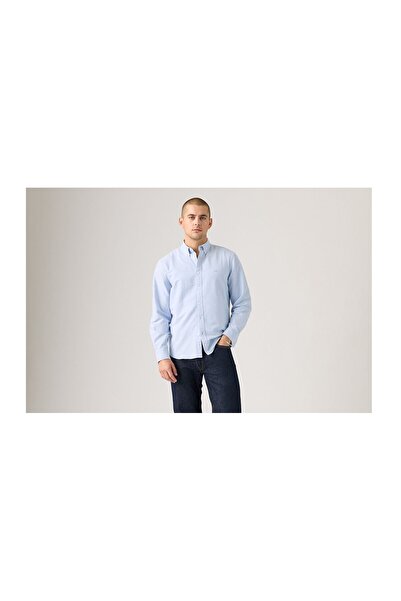 Levi's ERKEK RELAXED OXFORD MAVİ GÖMLEK A7210-0050