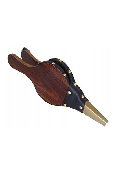 Clini Suflantă manuală din lemn Clini, 39x17cm, pentru șemineu sau grătar