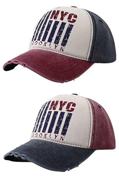 Uniquetrenders Unisex Vintage Nyc Brooklyn Embroidered Adjustable Baseball Ca...