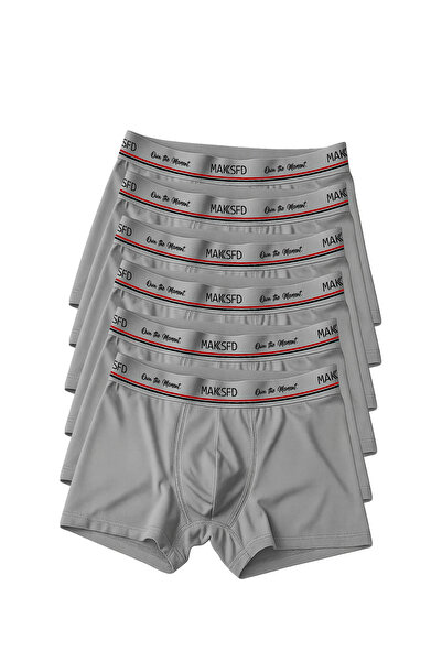 MAKSFD Premium 6'lı Erkek Boxer – Ultra Rahat ve Esnek İç Giyim – Erkek Boxer...