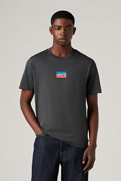 Levis Ανδρικό T-shirt με γραφικό σχέδιο και στρογγυλή λαιμόκοψη, Αθλητικό T-s...