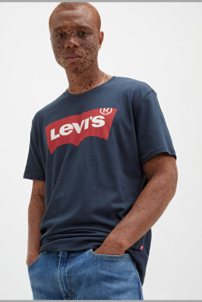 Levis Ανδρικό Φόρεμα Blues με Γραφικό Σχέδιο στο Λαιμό HM GRAPHIC TR DRESS Κω...