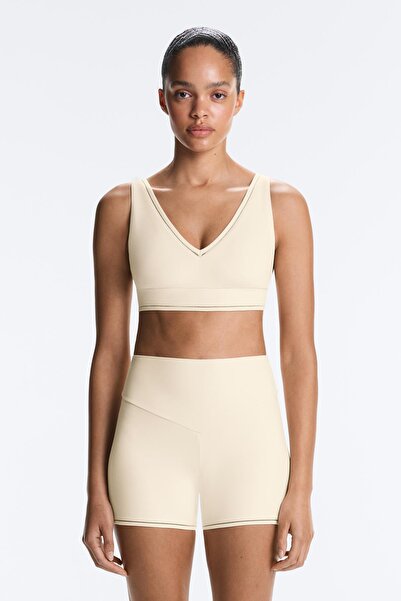 Oysho Comfortlux orta destekli ajur spor sütyeni