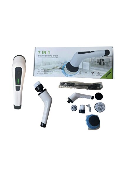 OEM 7-σε-1 Επαναφορτιζόμενη Ηλεκτρική Περιστρεφόμενη Βούρτσα Καθαρισμού με Πο...