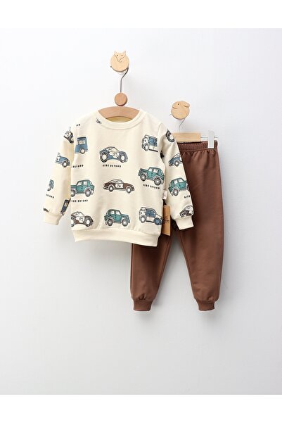 MiniKids Compleu Ride Beyond, crem-maro