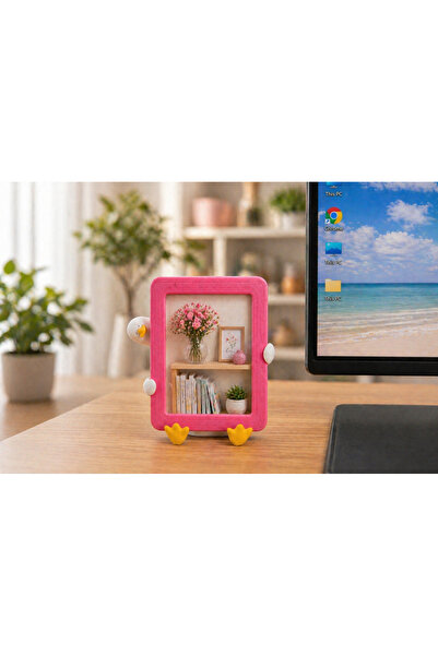 MSVstudio3d Mini Ofis Arkadaşları – Dekoratif Masaüstü Figür-Mini Fotoğraf Çe...