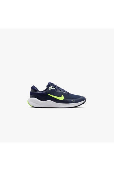 Nike Revolution 7 Erkek Çocuk Lacivert Koşu Ayakkabısı Bağcıklı