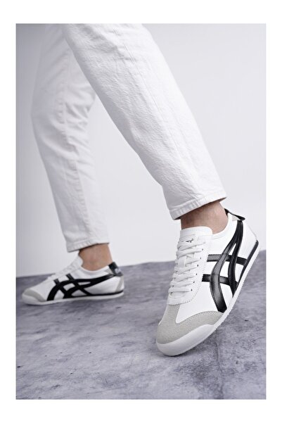 MAG Tayger 102820172 Γυναικεία Λευκά Μαύρα Παπούτσια Sneaker Cool