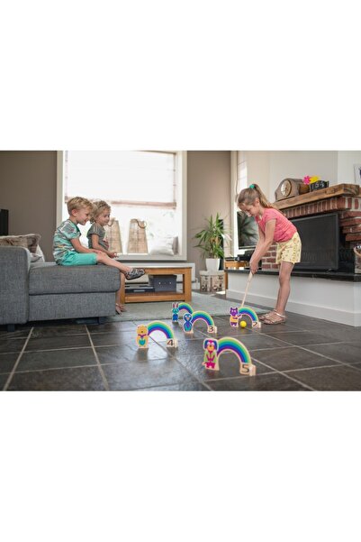 BS Toys Joc de cricket Curcubeu,