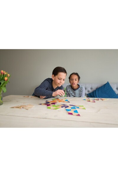 BS Toys Joc Domino triunghiular,
