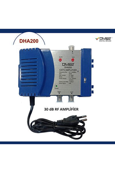 DİVİSAT DHA 200 Sinyal Yükseltici Amplifier