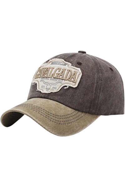 Mood Agenda Șapcă de baseball unisex, în stil vintage, cu broderie CAVALGADA,...