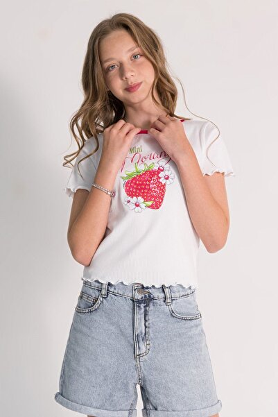 HAUSEkids 9-14 Years Old Mila Baby Girl T-Shirt-Fuchsia