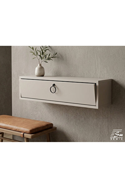 Saule Kumbeji Çok Amaçlı Duvara Monte Modern MDF Dresuar , Makyaj Masası, Min...