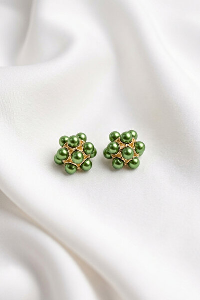 PETEK AKSESUAR Mini Flower Stud Earrings 1 Cm.