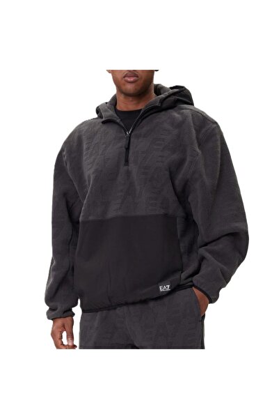 EA7 ΣΕΙΡΑ ΛΟΓΟΤΥΠΩΝ TRAIN Φούτερ με κουκούλα και λογότυπο από φλις HZ Ανδρικό...