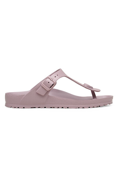 Birkenstock Γυναικείες μωβ παντόφλες καθημερινού στυλ Gizeh Eva 1031350