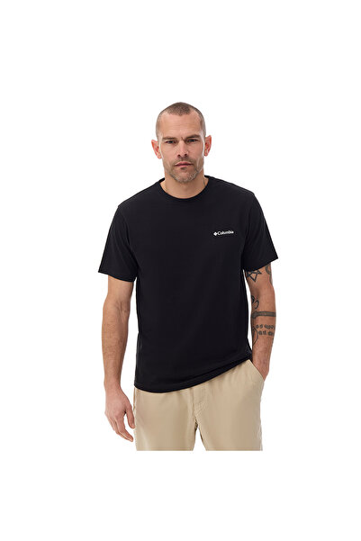 Columbia Scoped View Erkek Siyah Outdoor T-Shirt CS0475-010