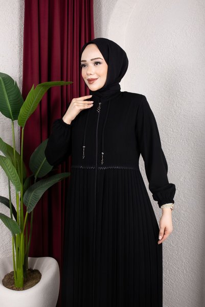 BYH MODA عباءة مفصلة للشرطة