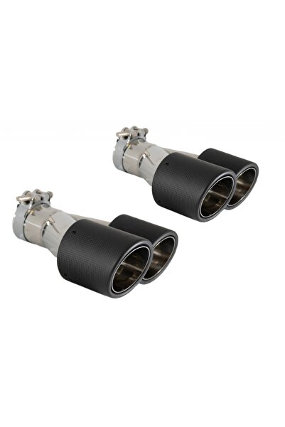 Angels Auto Toba Tips Finala Ornament Evacuare compatibila cu BMW Carbon Fibe...
